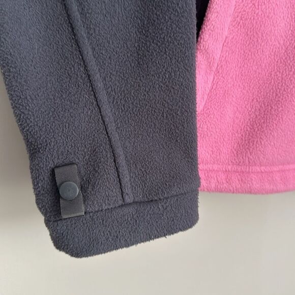 The North Face Women's Full Zip Fleece Jacket Pink&Grey Size M Authentic - Picture 10 of 12